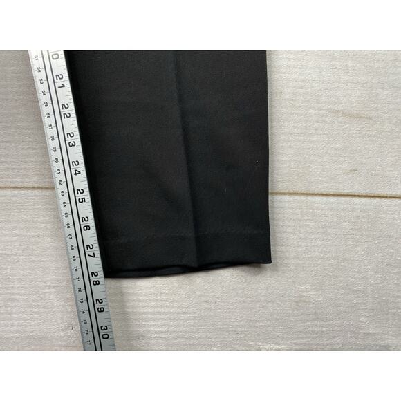 NWT Allison Daley Womens Size 14 Pants Straight Leg Pull On Black Pockets - Picture 5 of 9